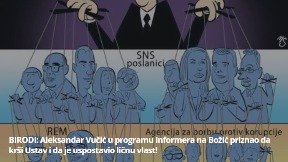 Vučić nastupio kao premijer